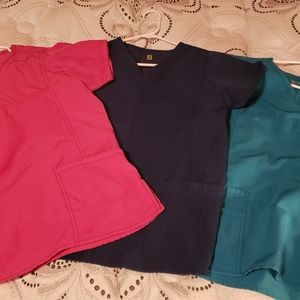 Wonder wink scrub tops